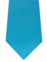 Einfarbige Krawatte, türkis