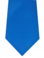 Einfarbige Krawatte, royalblau