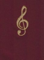 Violinschlüssel No 2 gestickt