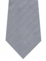 Satinstreifen einfarbig silbergrau