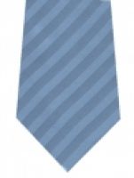 Satinstreifen einfarbig bleu