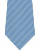 Satinstreifen einfarbig  himmelblau