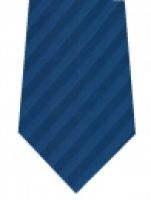 Satinstreifen einfarbig blau