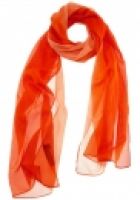 Langschal Farbverlauf, 180*45 cm, orange