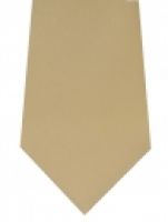 Einfarbige Krawatte, goldgelb