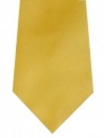 Einfarbige Krawatte, shantung goldgelb