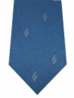 Krawatte vNotenschlüssel taupe