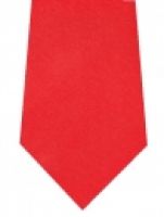 Einfarbige Krawatte, hellrot